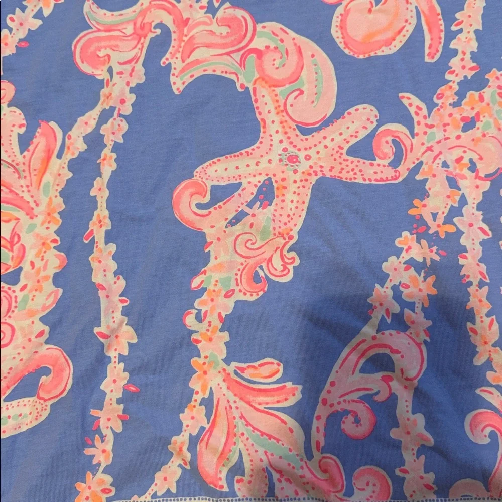 Lilly Pulitzer Declan Blue and Pink Dress Size Small - Picture 3 of 5